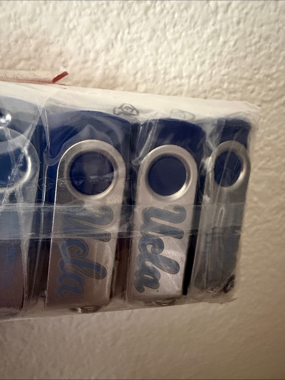 50 USB 2GB Flash DriveS - BRANDED “Ucla” 16GB Metal Swivel
